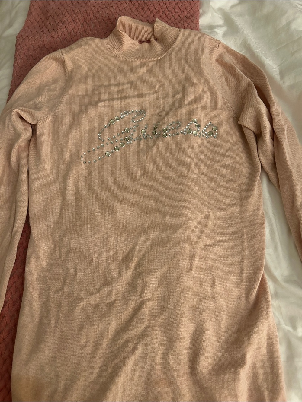 Guess Pink Turtleneck